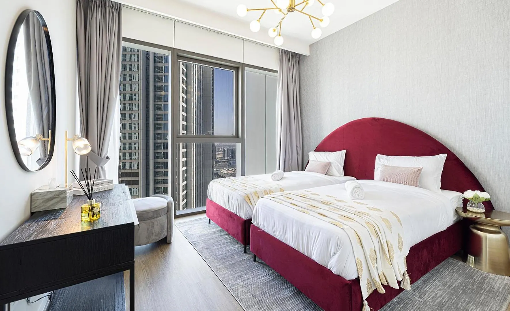 Magnificent 3Br Amazing Burj Khalifa View Apartment Dubai